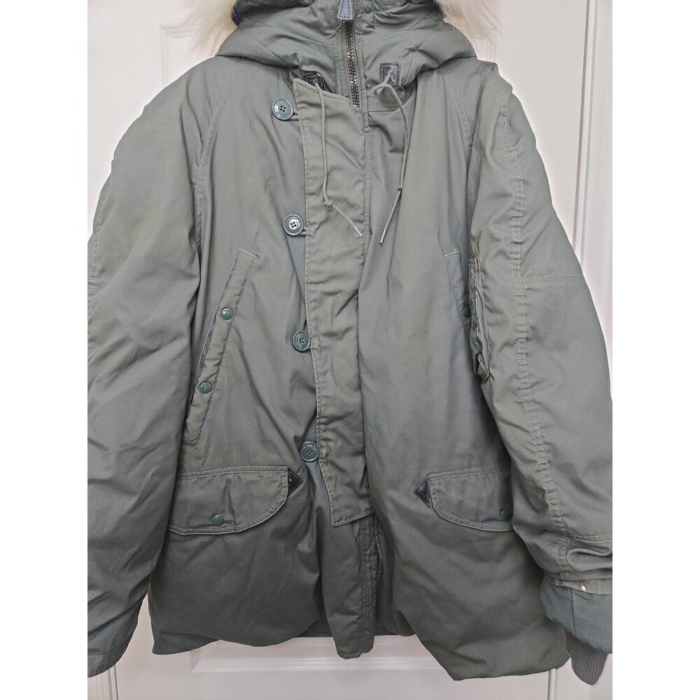 Vintage US Military N-3B Extreme Cold Weather Parka XL Propper 1996 Tactical